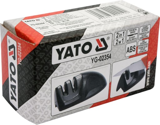 BRÚSENIE KOVOVÝCH NOŽOV YATO 2V1 ABS TELO