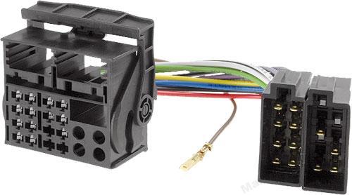 ISO Adaptér Konektor QUADLOCK pre pripojenie továrenského rádia CITROEN PEUGEOT