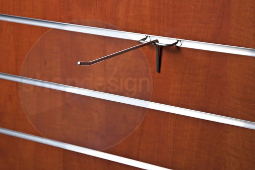 JEDNOHÁKOVÝ PRIESTOR SHOP LIŠTOVÉ NÁSTENNÉ HÁČKY 25 CM