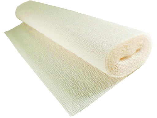 TALIANSKÁ FLORAL CREEPE Hodvábny papier ECRU ECRUE 180G 603