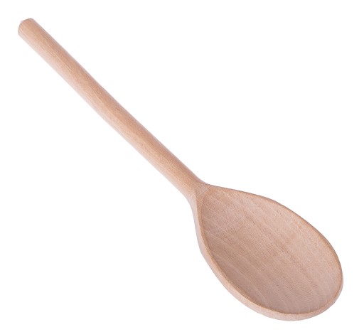 LYŽIČKA KUCHYŇSKÁ DREVENÁ ŠVÉDSKA 25cm 10'' EKO