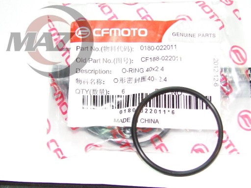 O-krúžok 40x2,4 konektora karburátora CF MOTO