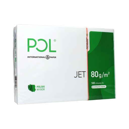 Ekologický kopírovací papier Poljet A4 80g/m2 500 listov