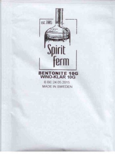 SpiritFerm Wino-Klar Bentonit 10g číriaci prostriedok