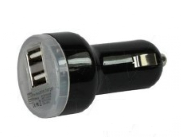 CAR CHARGER zapaľovač cigariet 2xUSB 2A (1638b)