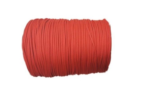Lano 4mm Polypropylénové červené 10m