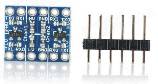 Prevodník logickej úrovne 3,3V-5V I2C