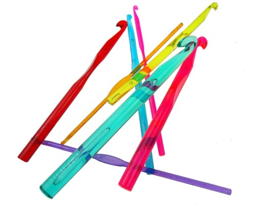 AKRYLÁTOVÉ / PLASTOVÉ HÁČKY 4MM 1 ks. 10938