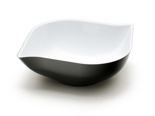 DIP BOWL ŠALÁTOVÁ MISKA NA SLADKOSTI, čierna