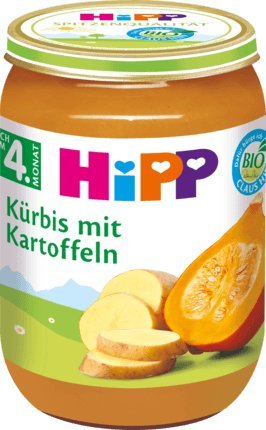 Hipp Bio tekvicové pyré z dusených zemiakov 5m 190g