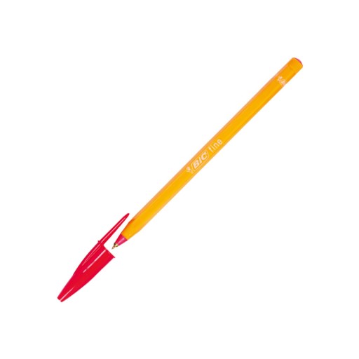 BIC Oranžové červené pero
