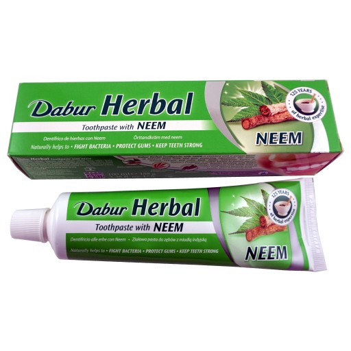 Pasta na odstraňovanie zubného kameňa NATURAL FLUORIDE FREE HERBAL DABUR 100ml
