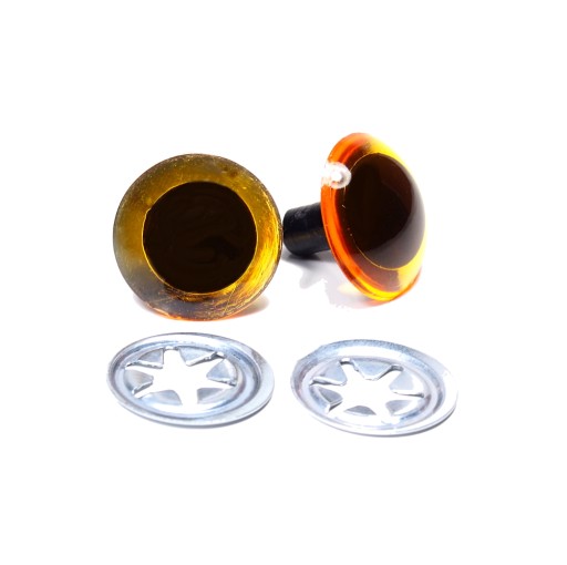 BROWN EYES MASKOT EYES 18mm - HRY