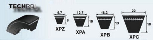 REMEŇOVÝ ZUB XPA 782 ZUB