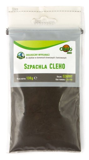Práškový tmel na drevo/dyhu, čierny, 130g