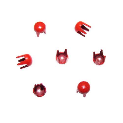 OSTRÉ ČERVENÉ SLOUPKY okrúhle 3mm 100 KS