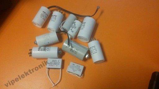 Štartovací kondenzátor 8uF 450V pre motor pece