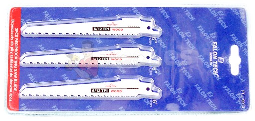 NOŽE NA ŠABLIU PÍLKU NOŽE FOX TAIL 3 ks