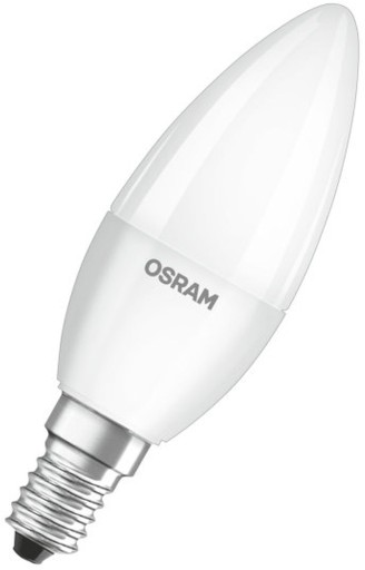LED SVIEČKOVÁ žiarovka E14 5,7W 40W 470lm 6500K OSRAM