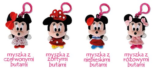 Prívesok na kľúče Disney Minnie Mouse ZA1429