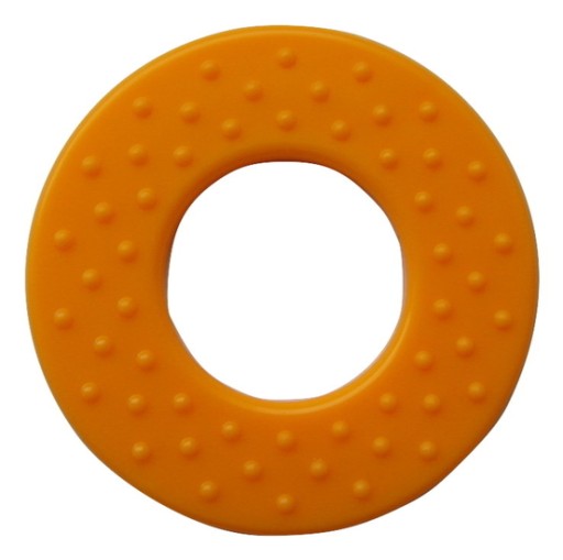 1ks okrúhle hryzátko, oranžové