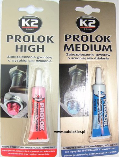 LEPIDLO NA NITE VYSOKÉ ČERVENÉ SILNÉ PROLOK K2 1015