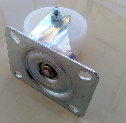 Koliesko Koliesko 80 mm biele polyamidové kolieska