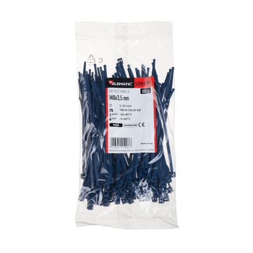 Detekčné náramky s oxidom železa 140/3,5 mm