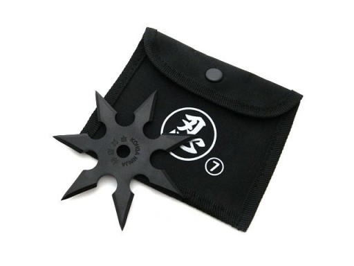 Hviezdny nôž Shuriken 7 vrhacích nožov N403