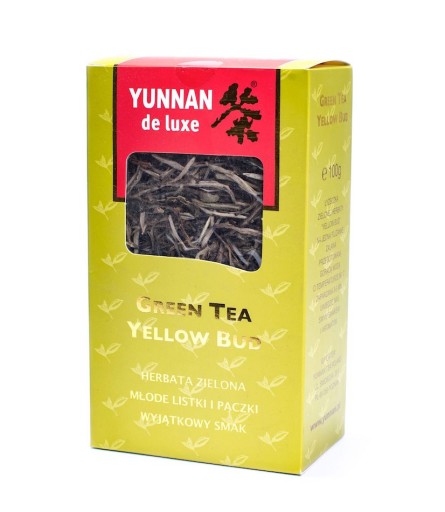 YUNNAN DE LUXE YELLOW BUD zelený listový čaj LY101 100G