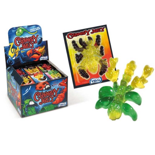 CREEPY JELLY Želé červy 1 ks