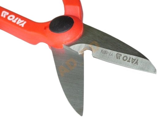 YATO Nožnice, nožnice na káble pre elektrikárov 140mm