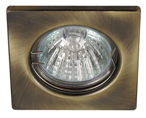 HALOGÉNOVÁ LAMPA PEVNÁ Štvorcová LAMPA PRE LED