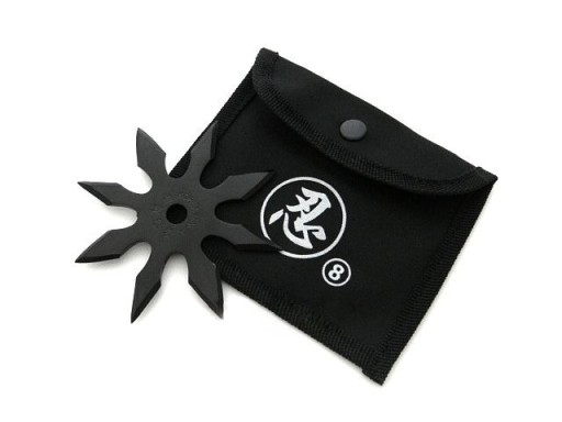 Hviezdny nôž Shuriken 8 vrhacích nožov N404