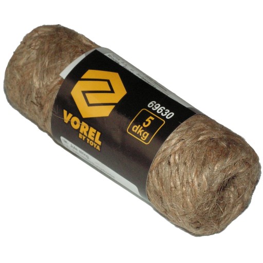 Jutový baliaci špagát 50g NATURAL Vorel 69630