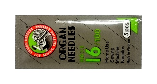 Ihly do stroja Organ, poloploché HAx1, veľkosť 100