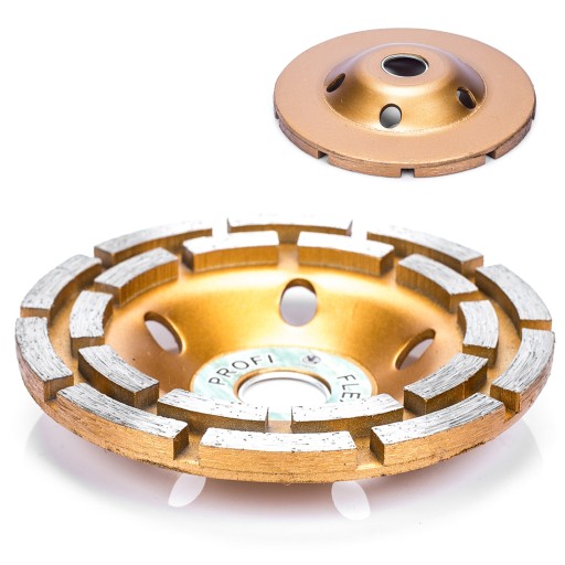 SEGMENTOVÝ NÁDRŽNÍK BRÚSNY KOTÚČ NA BRÚSENIE BETÓNU 125mm