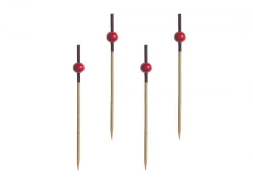 REDPEARL BANQUET TOOTPITS 7cm (40) ČERVENÝ PLAST