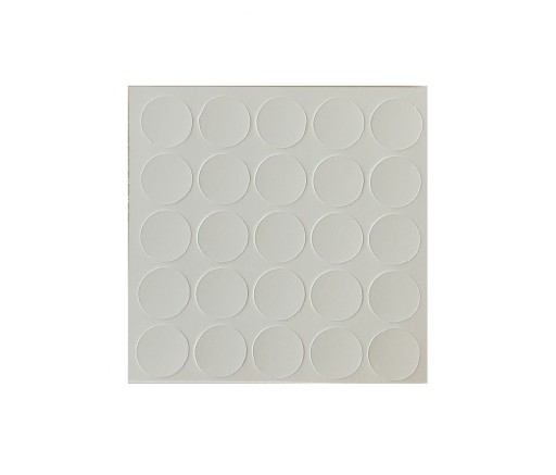 Samolepiace čiapky na nábytok 14 mm ALPINE BIELA
