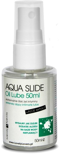 AQUA SLIDE OIL LUBE 50ML Zvlhčuje kĺzanie