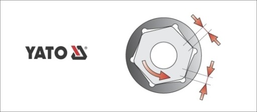 ZÁSUVKA 8MM 1/4'' ŠESTIHRANNÁ DLHÁ YT-1419