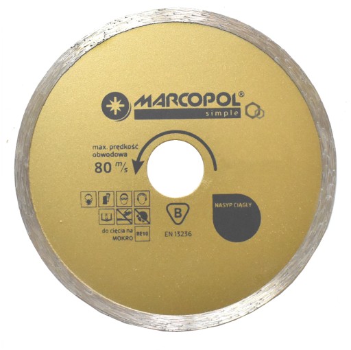 DIAMANTOVÝ DISK S KONTINUÁLNYM ZBEROM fi 125X22,23mm