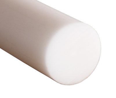 Ertacetal POM valčeková tyč, biela, fi80 - 1 cm