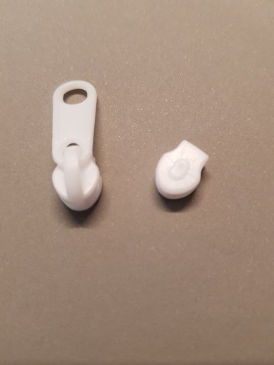 PÁSKA NA Zips, VYSTUŽENÝ Zips 3MM + BIELE Zipsy
