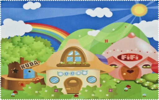 Utierka na okuliare z mikrovlákna Vzor z mikrovlákna 04