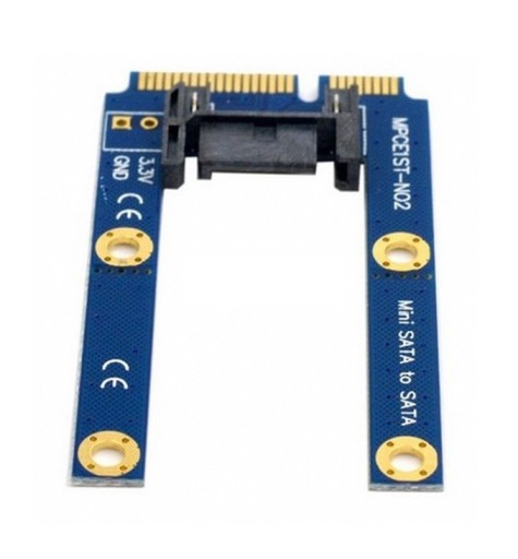 Adaptér mSATA na SATA 7PIN SSD adaptér
