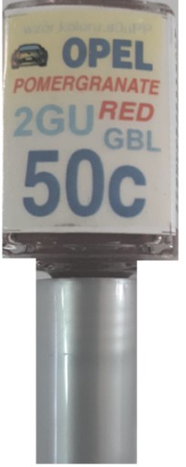 OPEL 189 GWD 161V FLIP CHIP LAK ŠKRABANÝ DOTYK