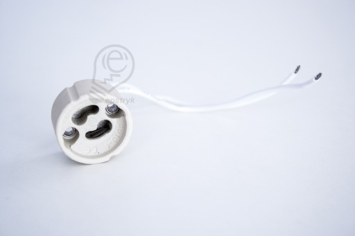 GU10 PRIPOJOVACIA ZÁSUVKA PRE HALOGÉNOVÚ LAMPU