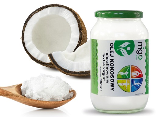 KOKOSOVÝ OLEJ 900ml, NERAFINOVANÝ - MIGOskupina
