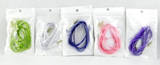Kábel 2x Small Jack 3.5 stereo zástrčka 1m ZLATÁ (0438a)